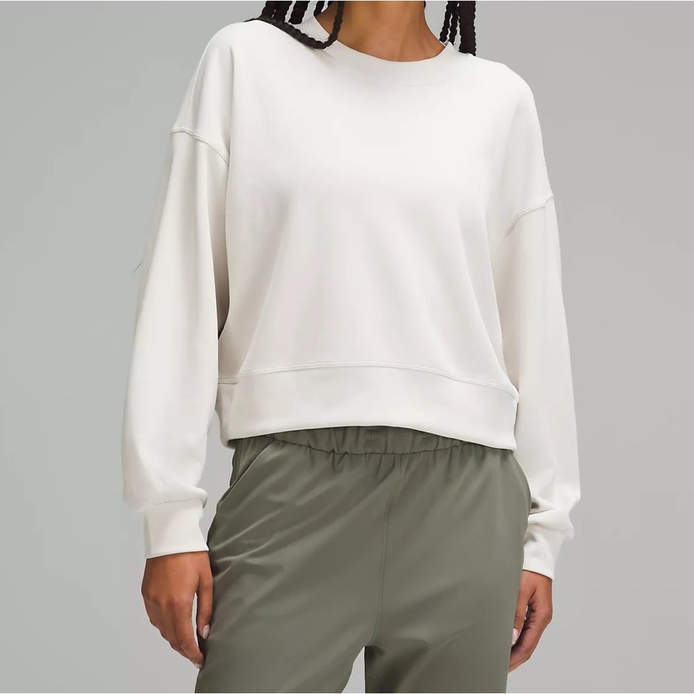 Lululemon Softstreme Cropped Sweatshirt